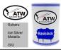 Preview: Subaru, Ice Silver Metallic, GIU: 500ml Lackdose, von ATW Autoteile West.